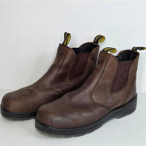 Thorogood Composite Toe Slip- On Work Boots Men's11.5 Brown Leather 804-3166